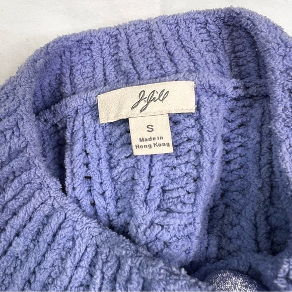 J. JILL Knit Cropped Cardigan Sweater Long Sleeve Button Down Small L041022 - Picture 3 of 5